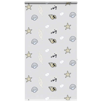 Doucherolgordijn met cassette 140x240 cm stofbreedte 136 cm