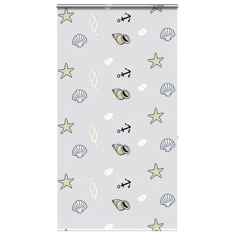 Doucherolgordijn met cassette 140x240 cm stofbreedte 136 cm