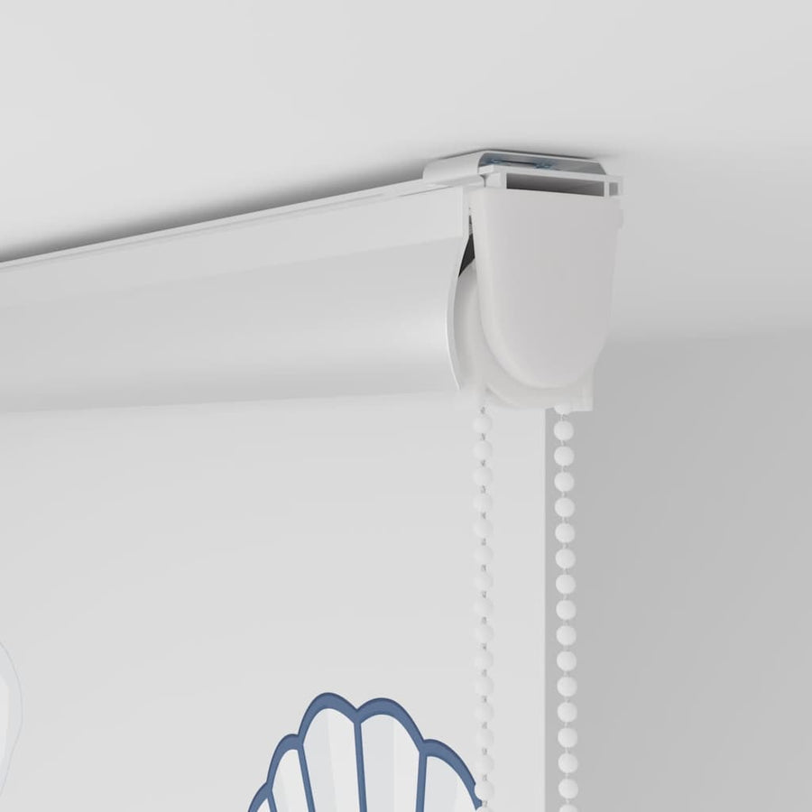 Doucherolgordijn met cassette 140x240 cm stofbreedte 136 cm