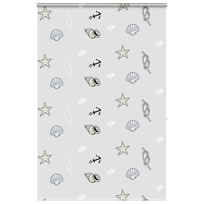 Doucherolgordijn met cassette 150x240 cm stofbreedte 146 cm