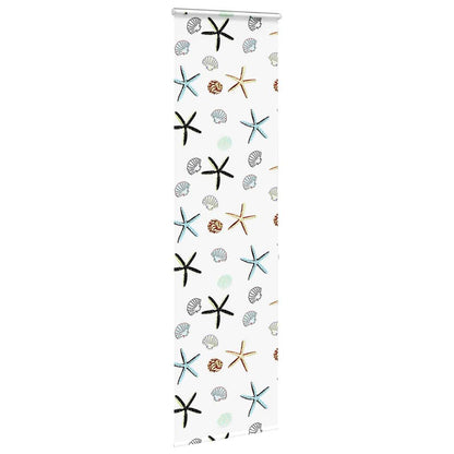 Doucherolgordijn met cassette 60x240 cm stofbreedte 56 cm