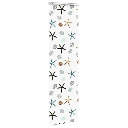 Doucherolgordijn met cassette 70x240 cm stofbreedte 66 cm