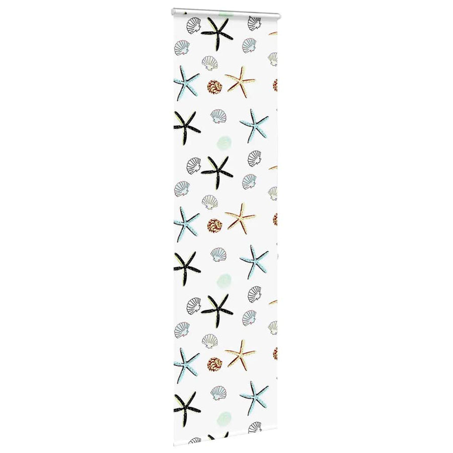 Doucherolgordijn met cassette 70x240 cm stofbreedte 66 cm