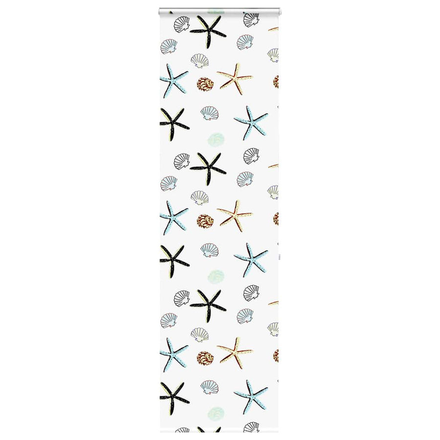 Doucherolgordijn met cassette 80x240 cm stofbreedte 76 cm