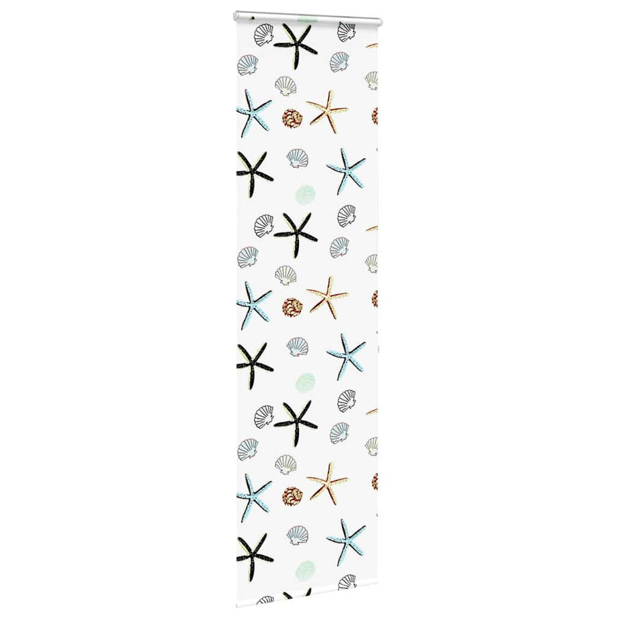 Doucherolgordijn met cassette 80x240 cm stofbreedte 76 cm