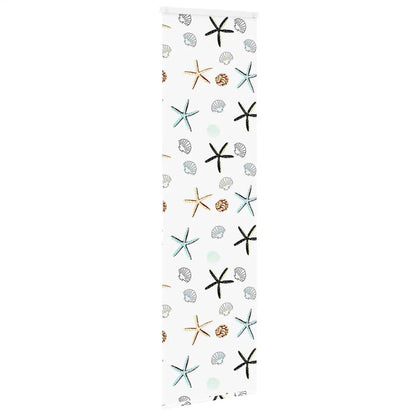 Doucherolgordijn met cassette 80x240 cm stofbreedte 76 cm