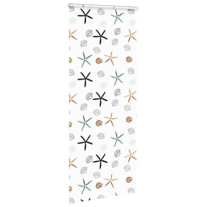 Doucherolgordijn met cassette 110x240 cm stofbreedte 106 cm