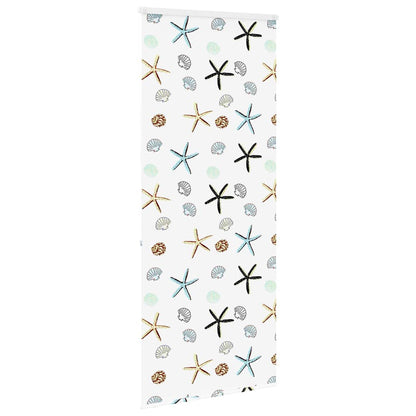 Doucherolgordijn met cassette 110x240 cm stofbreedte 106 cm