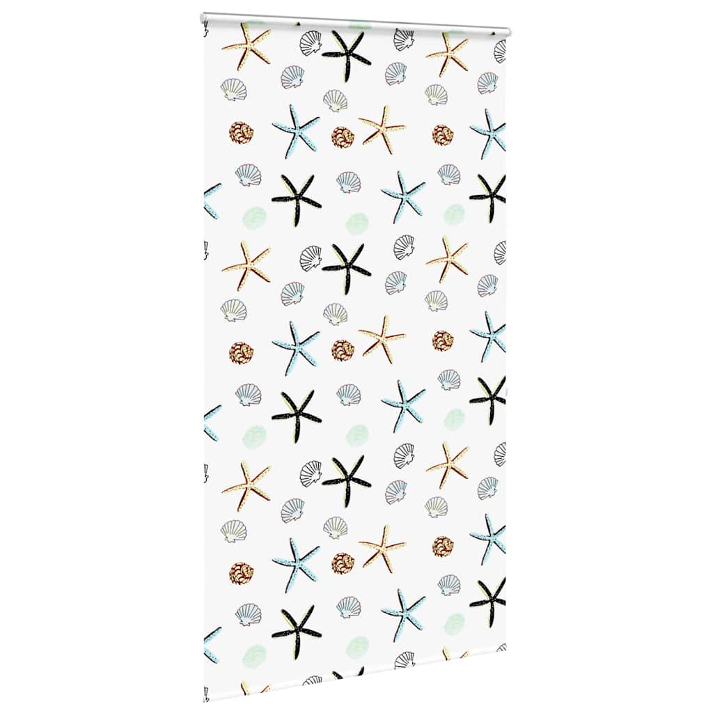 Doucherolgordijn met cassette 130x240 cm stofbreedte 126 cm