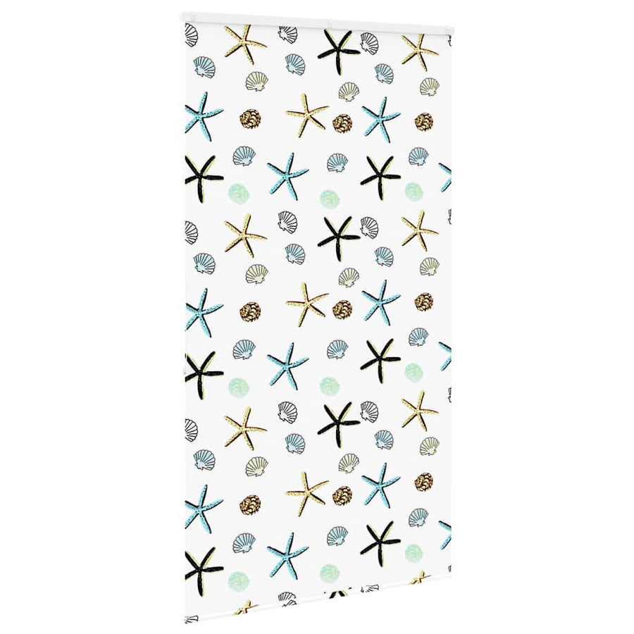 Doucherolgordijn met cassette 130x240 cm stofbreedte 126 cm