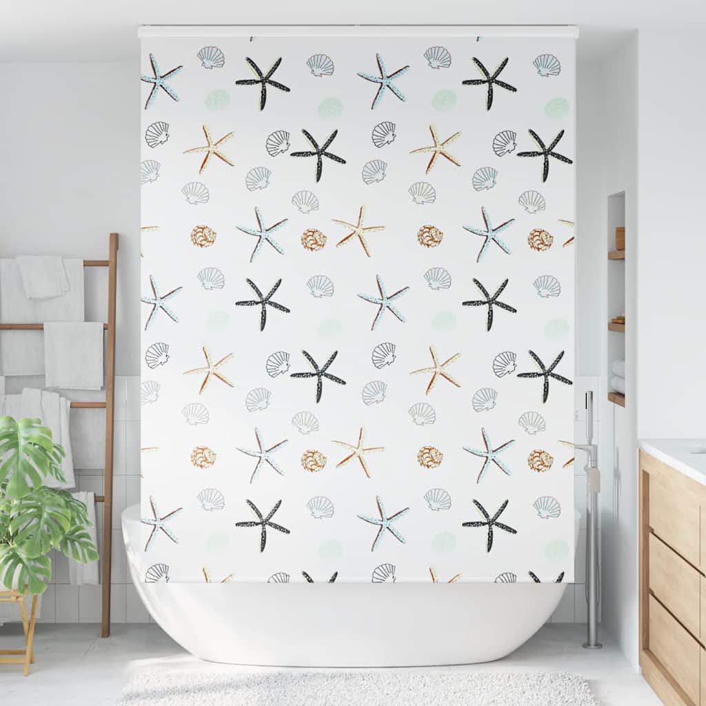 Doucherolgordijn met cassette 150x240 cm stofbreedte 146 cm