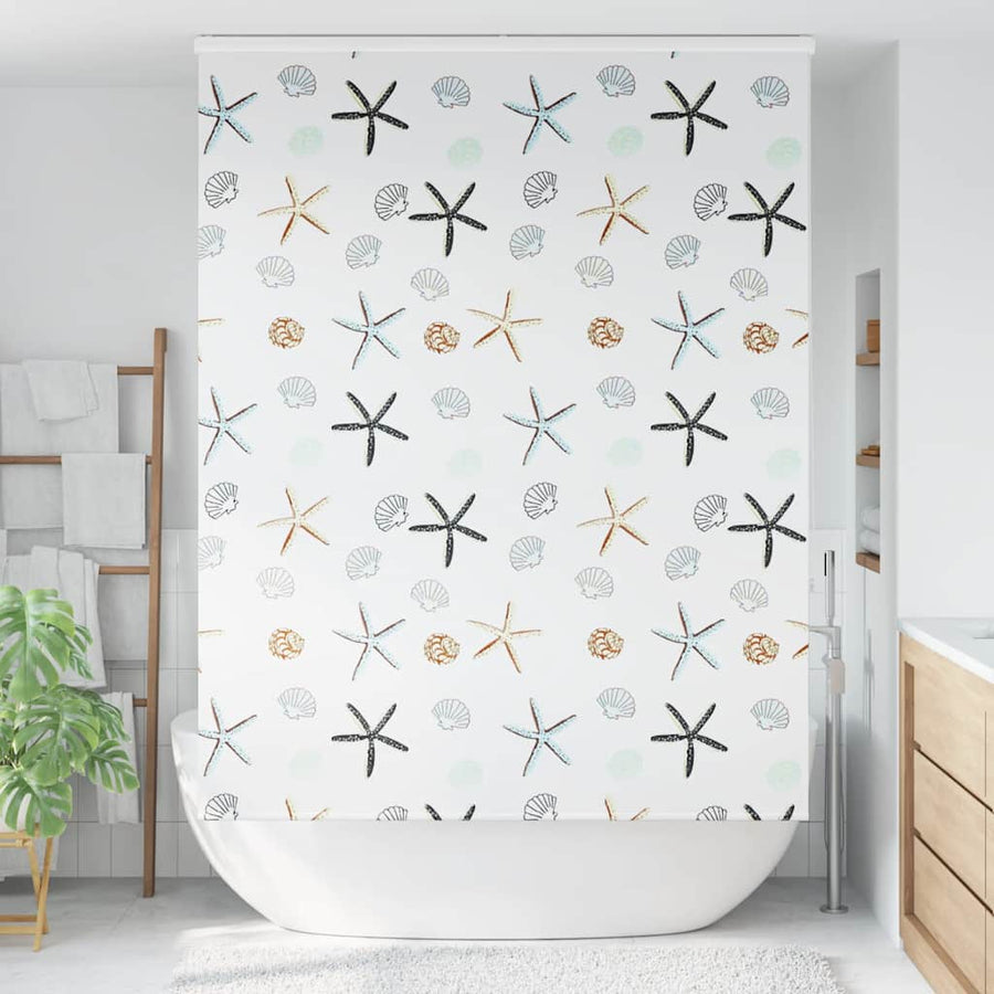 Doucherolgordijn met cassette 150x240 cm stofbreedte 146 cm