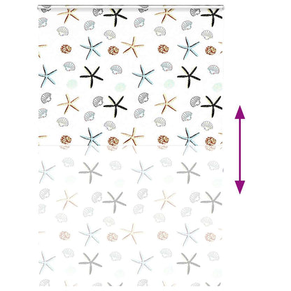 Doucherolgordijn met cassette 150x240 cm stofbreedte 146 cm