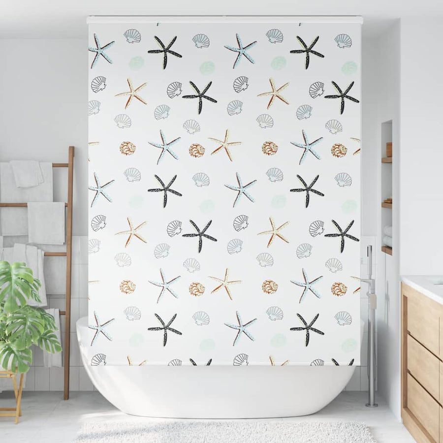 Doucherolgordijn met cassette 160x240 cm stofbreedte 156 cm