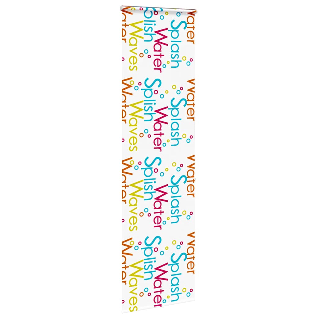Doucherolgordijn met cassette 60x240 cm stofbreedte 56 cm