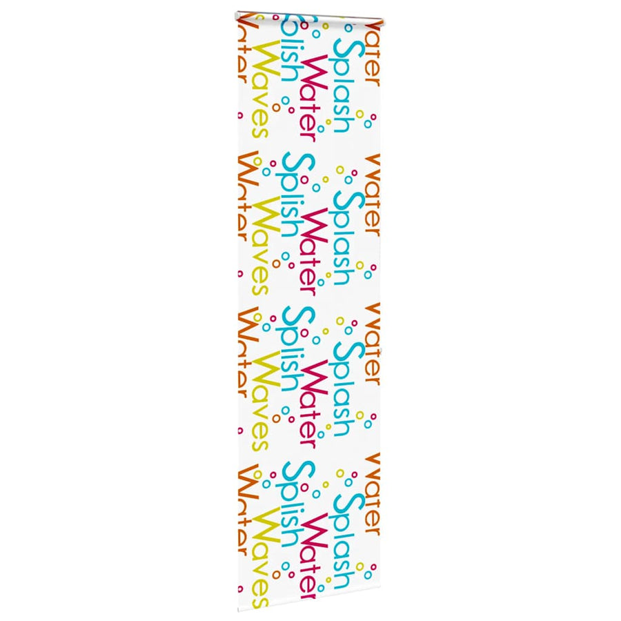 Doucherolgordijn met cassette 60x240 cm stofbreedte 56 cm