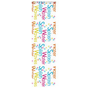 Cassette shower roller blind 70x240 cm fabric width 66 cm