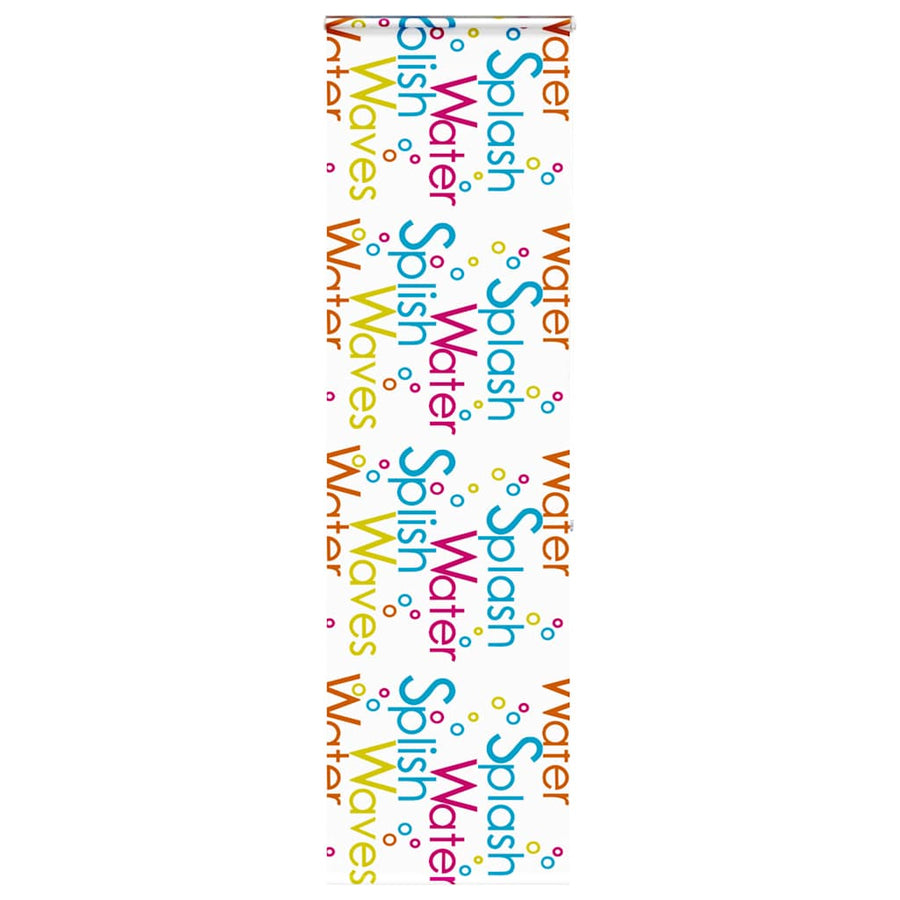 Doucherolgordijn met cassette 70x240 cm stofbreedte 66 cm