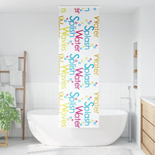 Doucherolgordijn met cassette 70x240 cm stofbreedte 66 cm