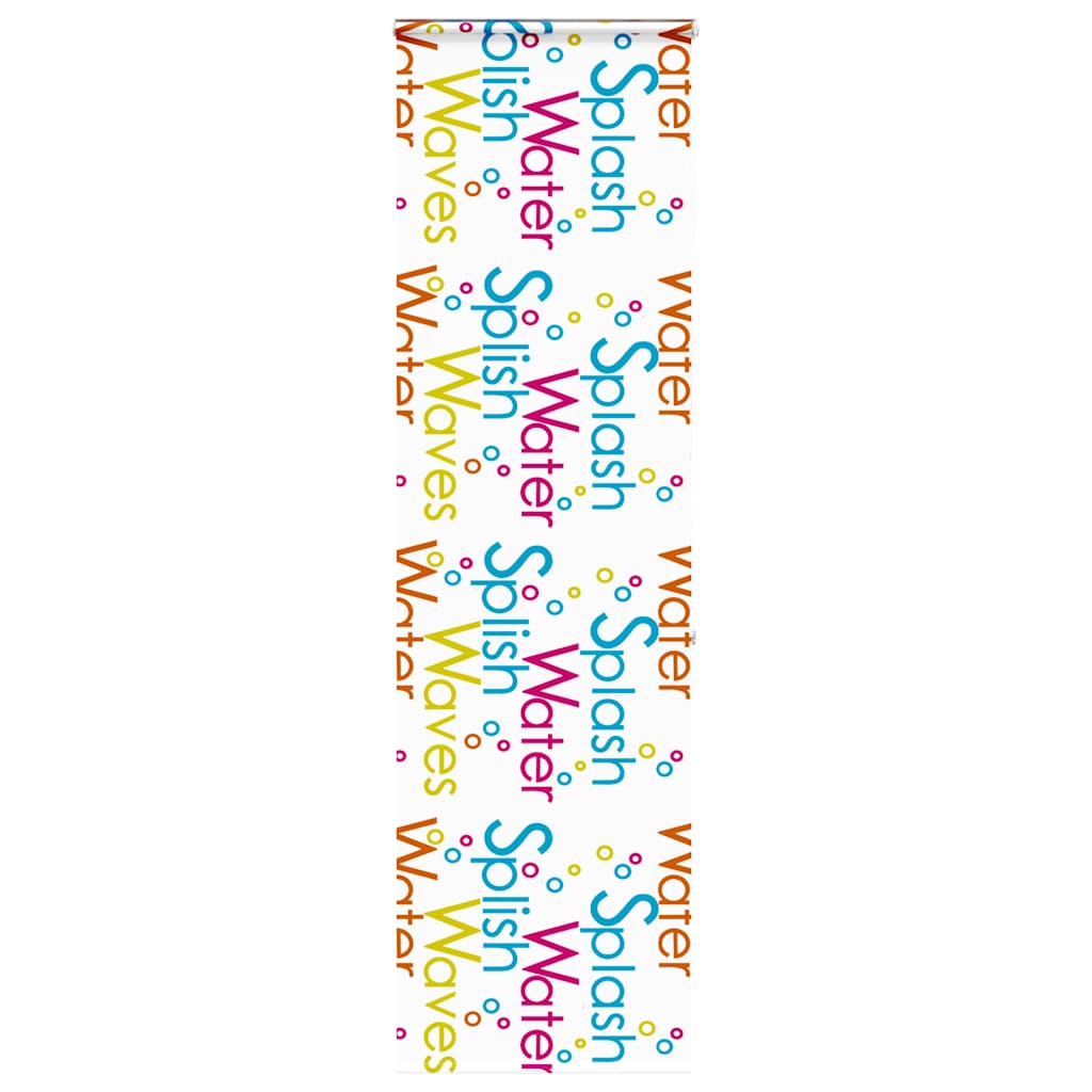 Doucherolgordijn met cassette 80x240 cm stofbreedte 76 cm