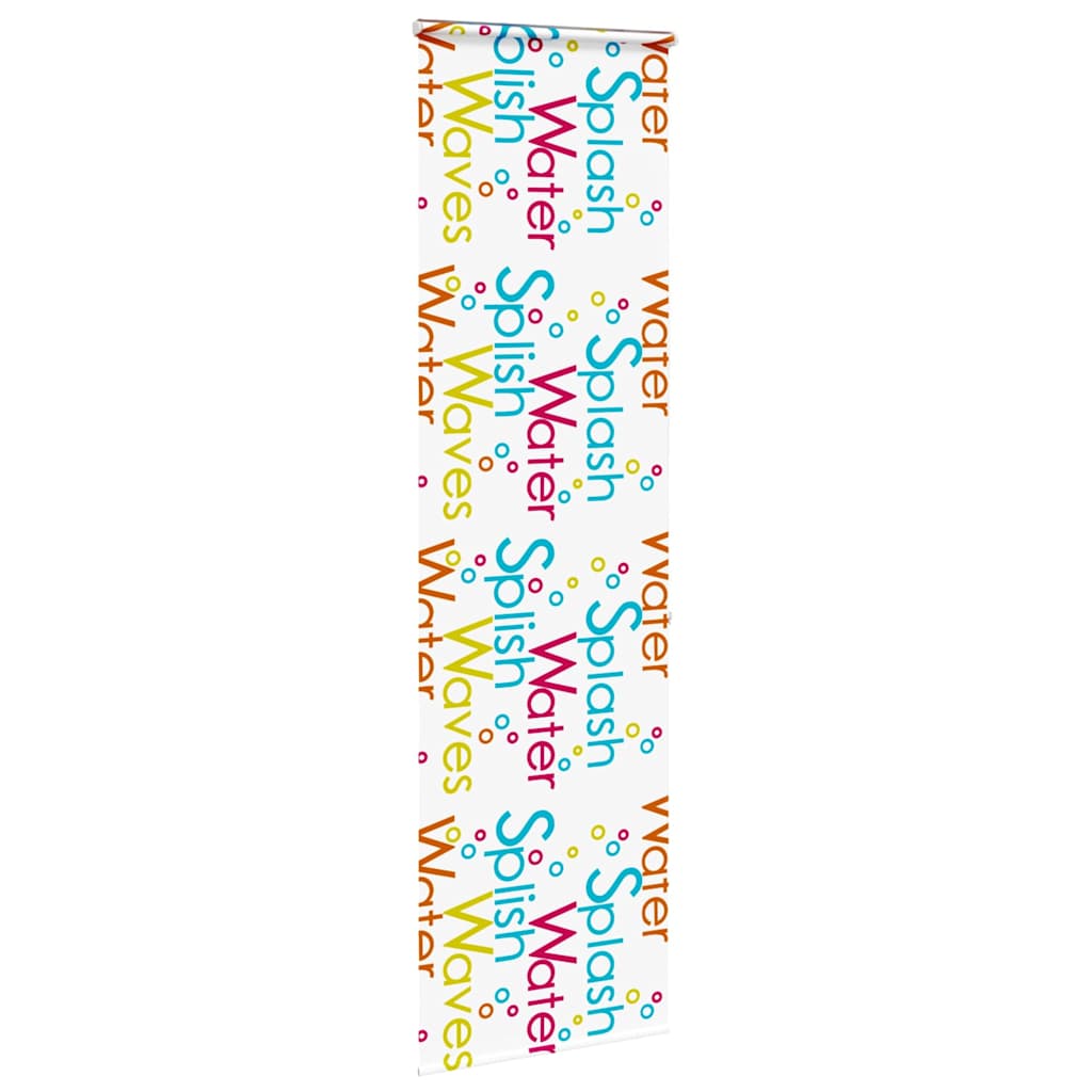 Doucherolgordijn met cassette 80x240 cm stofbreedte 76 cm