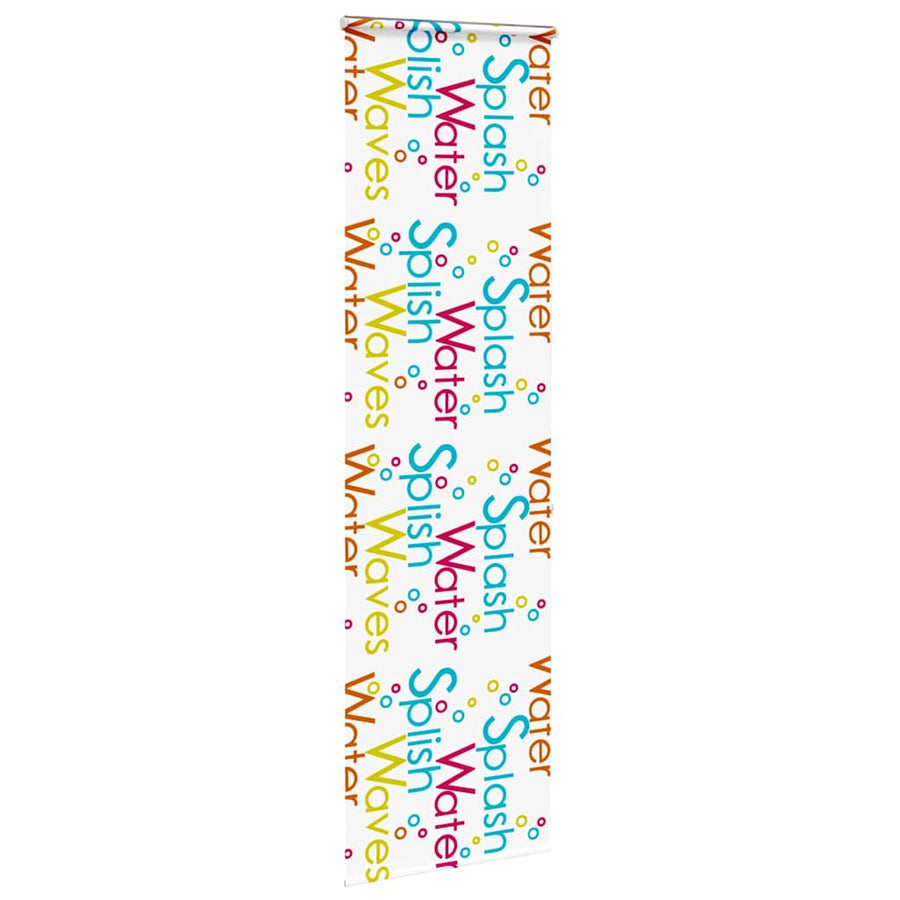Doucherolgordijn met cassette 80x240 cm stofbreedte 76 cm
