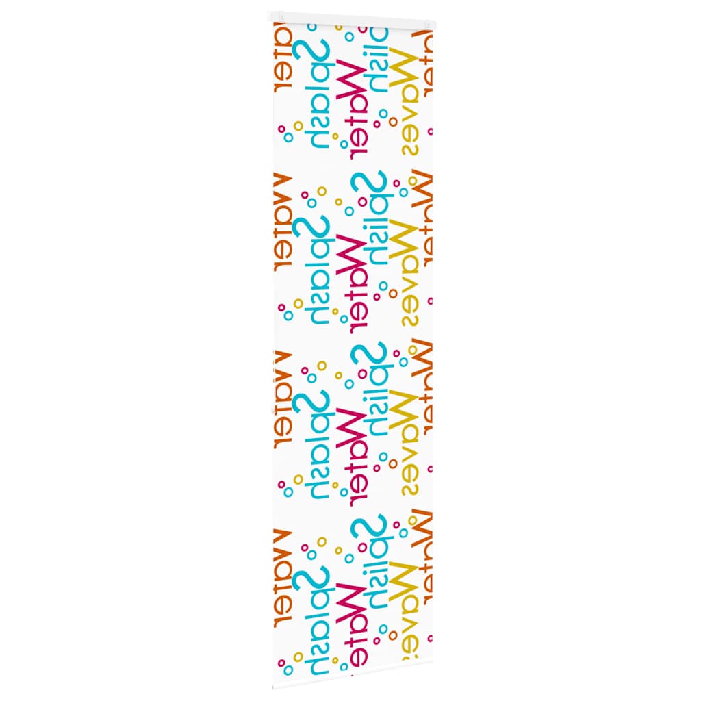 Doucherolgordijn met cassette 80x240 cm stofbreedte 76 cm
