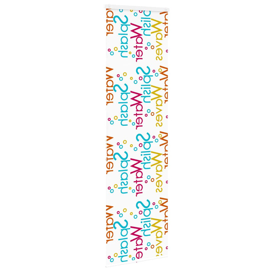 Doucherolgordijn met cassette 80x240 cm stofbreedte 76 cm