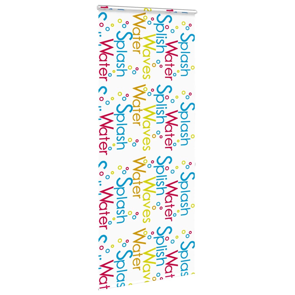 Doucherolgordijn met cassette 90x240 cm stofbreedte 86 cm