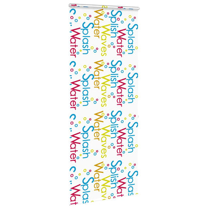 Doucherolgordijn met cassette 90x240 cm stofbreedte 86 cm