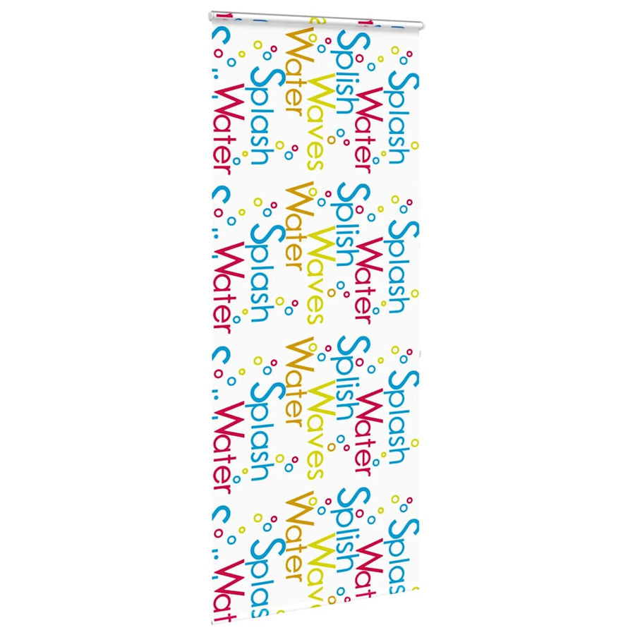 Doucherolgordijn met cassette 90x240 cm stofbreedte 86 cm