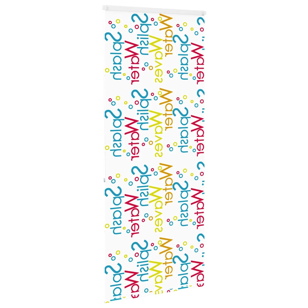 Doucherolgordijn met cassette 90x240 cm stofbreedte 86 cm