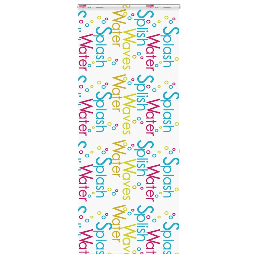 Doucherolgordijn met cassette 100x240 cm stofbreedte 96 cm