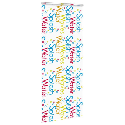 Doucherolgordijn met cassette 100x240 cm stofbreedte 96 cm