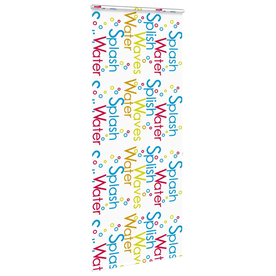 Doucherolgordijn met cassette 100x240 cm stofbreedte 96 cm
