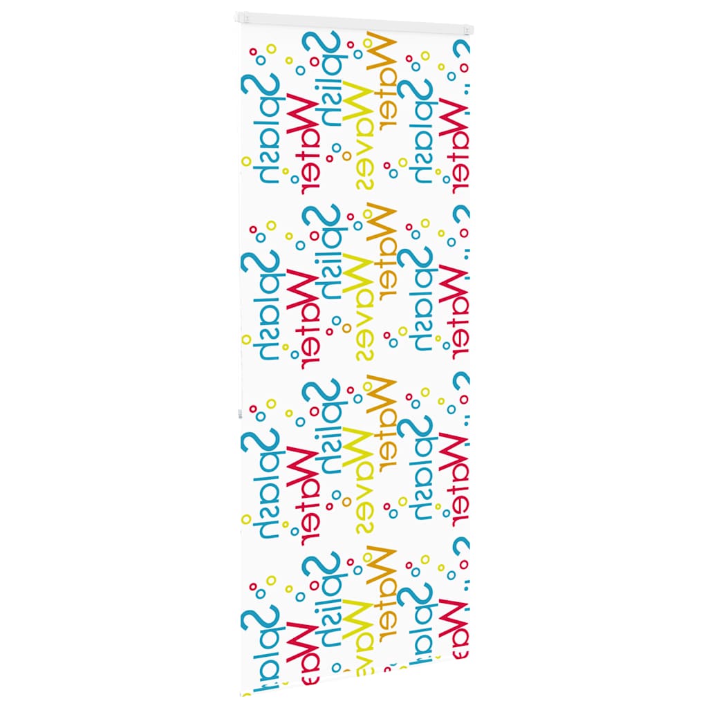 Doucherolgordijn met cassette 100x240 cm stofbreedte 96 cm