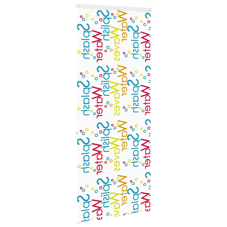 Doucherolgordijn met cassette 100x240 cm stofbreedte 96 cm