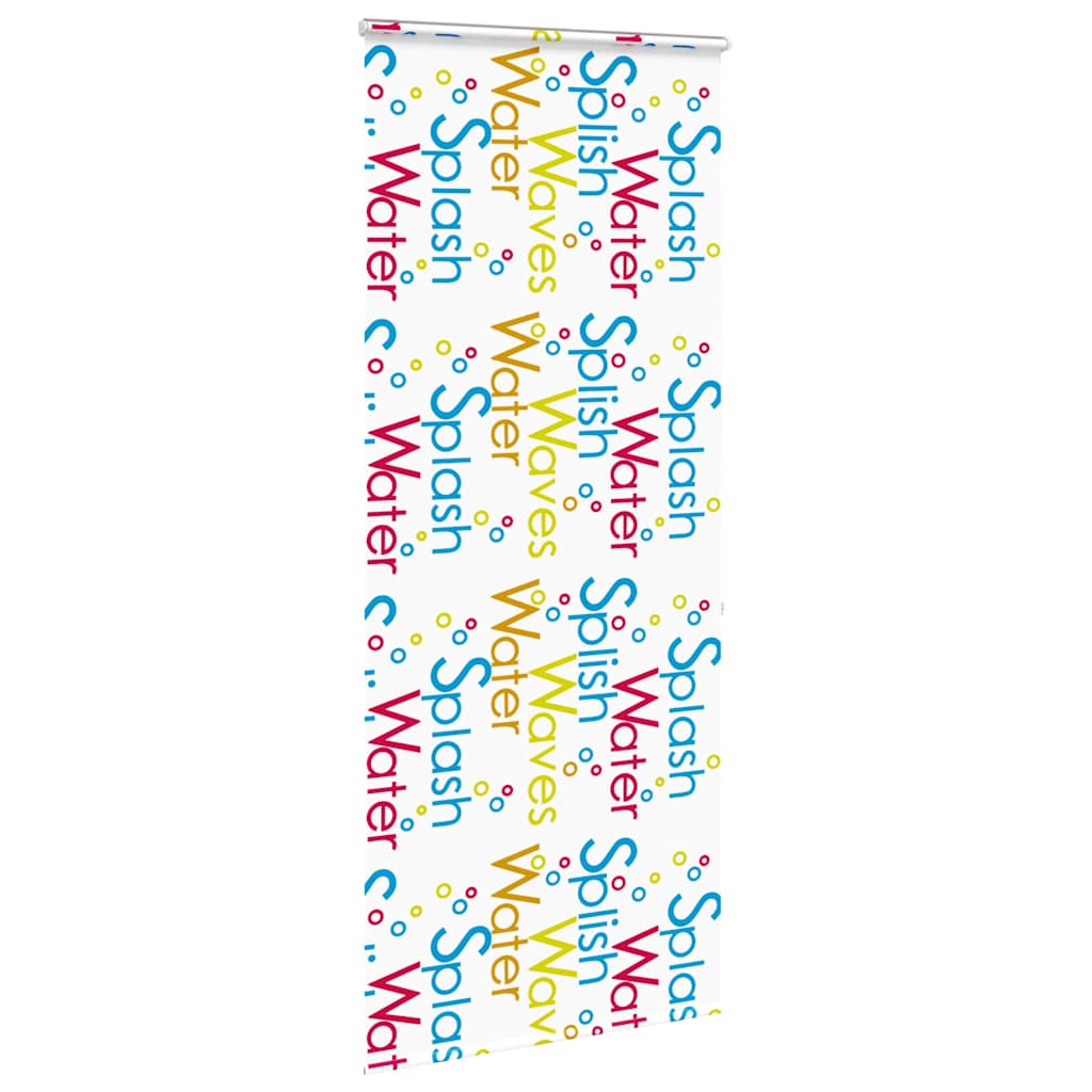 Doucherolgordijn met cassette 110x240 cm stofbreedte 106 cm
