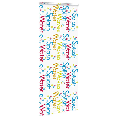 Doucherolgordijn met cassette 110x240 cm stofbreedte 106 cm