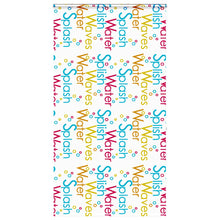 Doucherolgordijn met cassette 130x240 cm stofbreedte 126 cm
