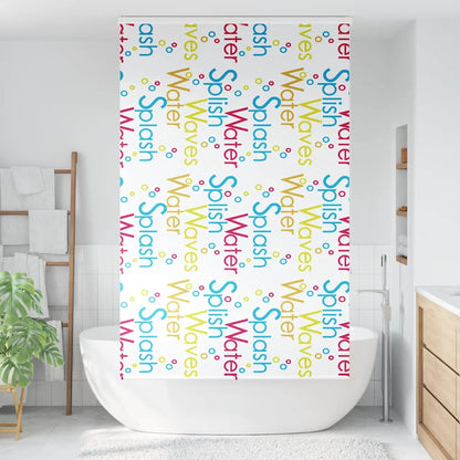 Doucherolgordijn met cassette 130x240 cm stofbreedte 126 cm