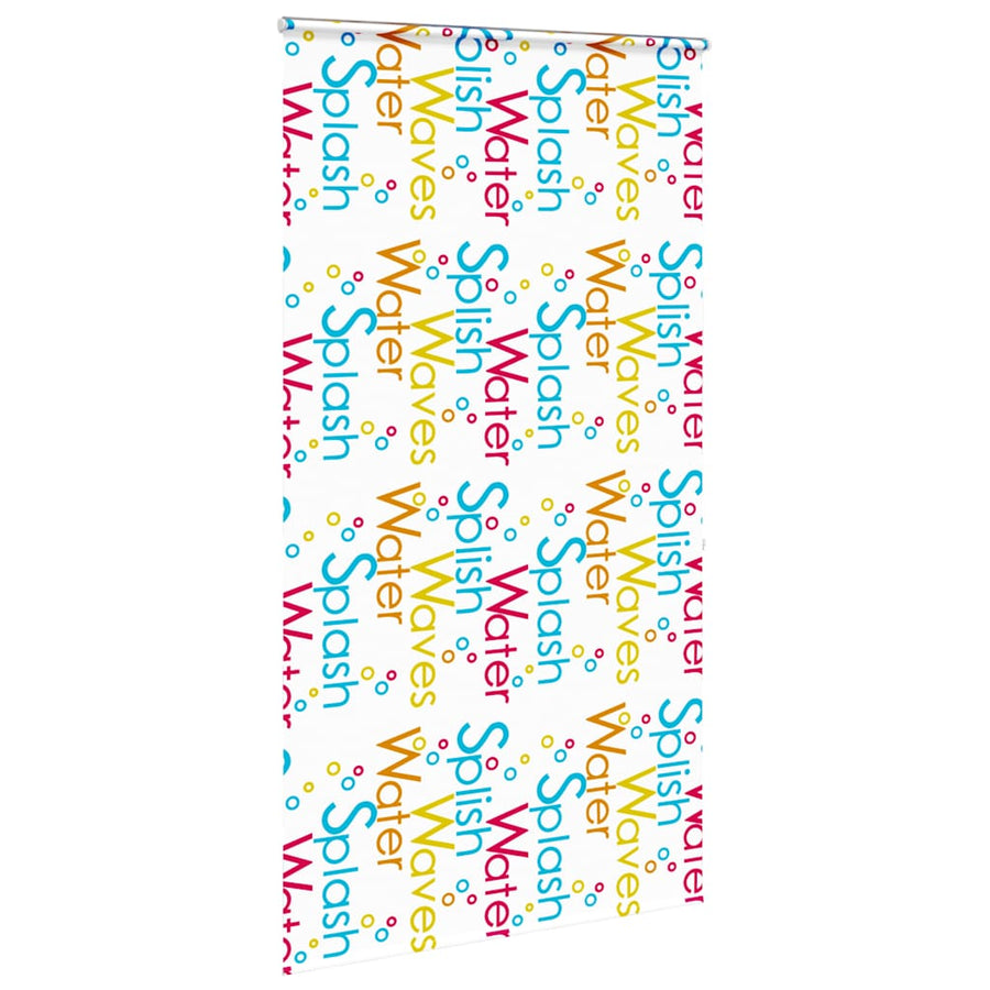 Doucherolgordijn met cassette 130x240 cm stofbreedte 126 cm