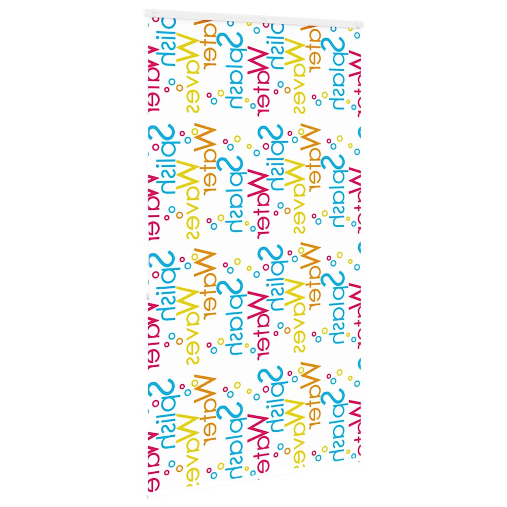 Doucherolgordijn met cassette 130x240 cm stofbreedte 126 cm