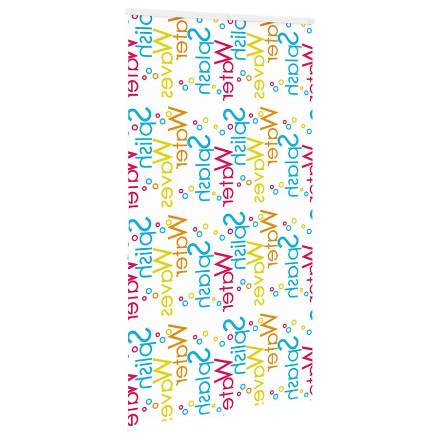 Doucherolgordijn met cassette 130x240 cm stofbreedte 126 cm