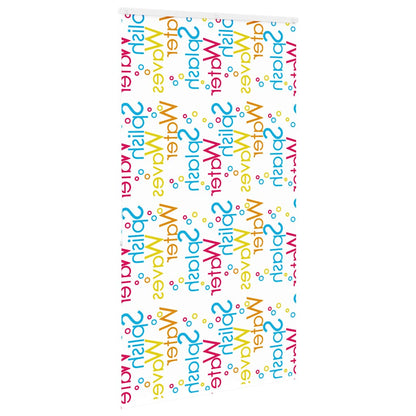 Doucherolgordijn met cassette 140x240 cm stofbreedte 136 cm