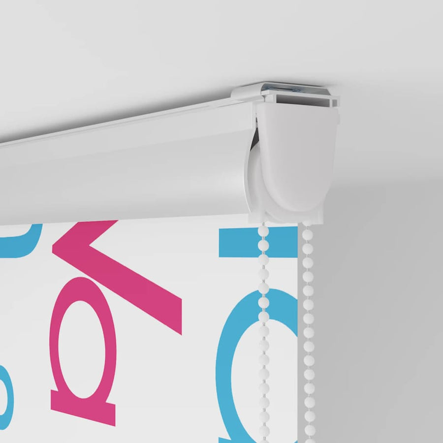 Doucherolgordijn met cassette 140x240 cm stofbreedte 136 cm