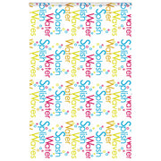 Shower roll blind with cassette 160x240 cm fabric width 156 cm