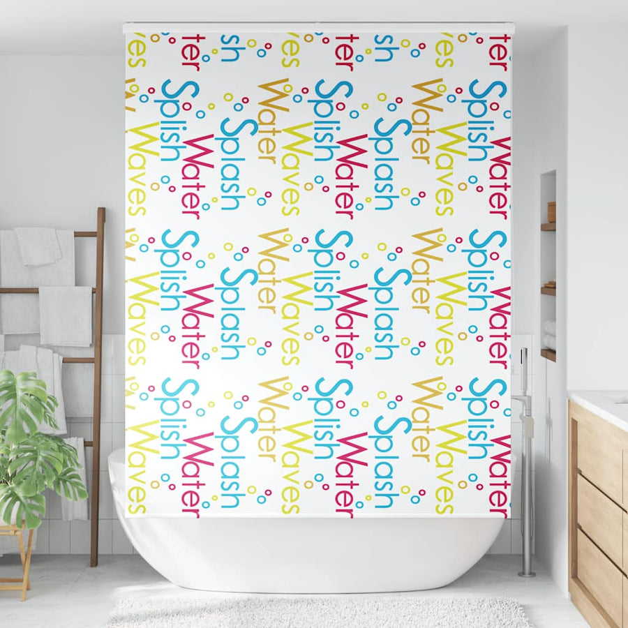 Doucherolgordijn met cassette 160x240 cm stofbreedte 156 cm
