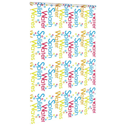 Doucherolgordijn met cassette 160x240 cm stofbreedte 156 cm
