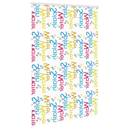 Doucherolgordijn met cassette 160x240 cm stofbreedte 156 cm